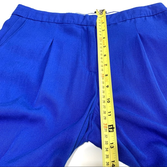 H&M Royal Blue Soft Comfy Lightweight Work Pants Size 6 - Picture 10 of 14